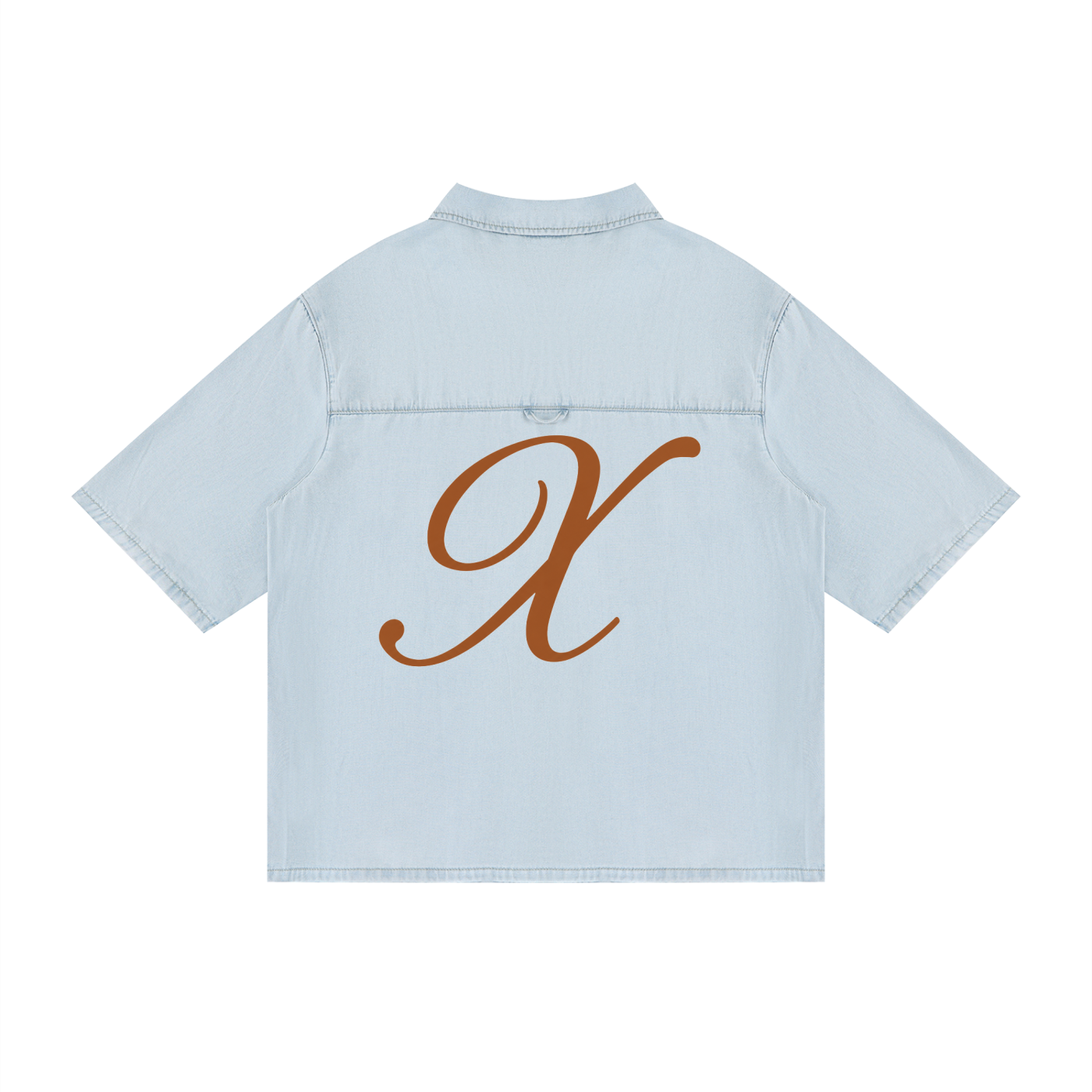 Unisex Vintage Wash Drop Shoulder Lyocell Shirt
