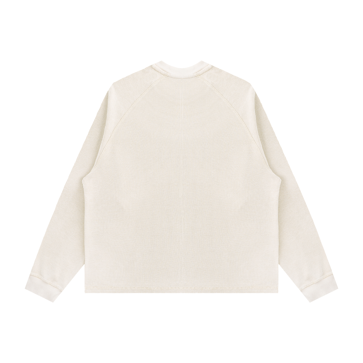 Unisex Vintage Wash Boxy  Waffle T-Shirt