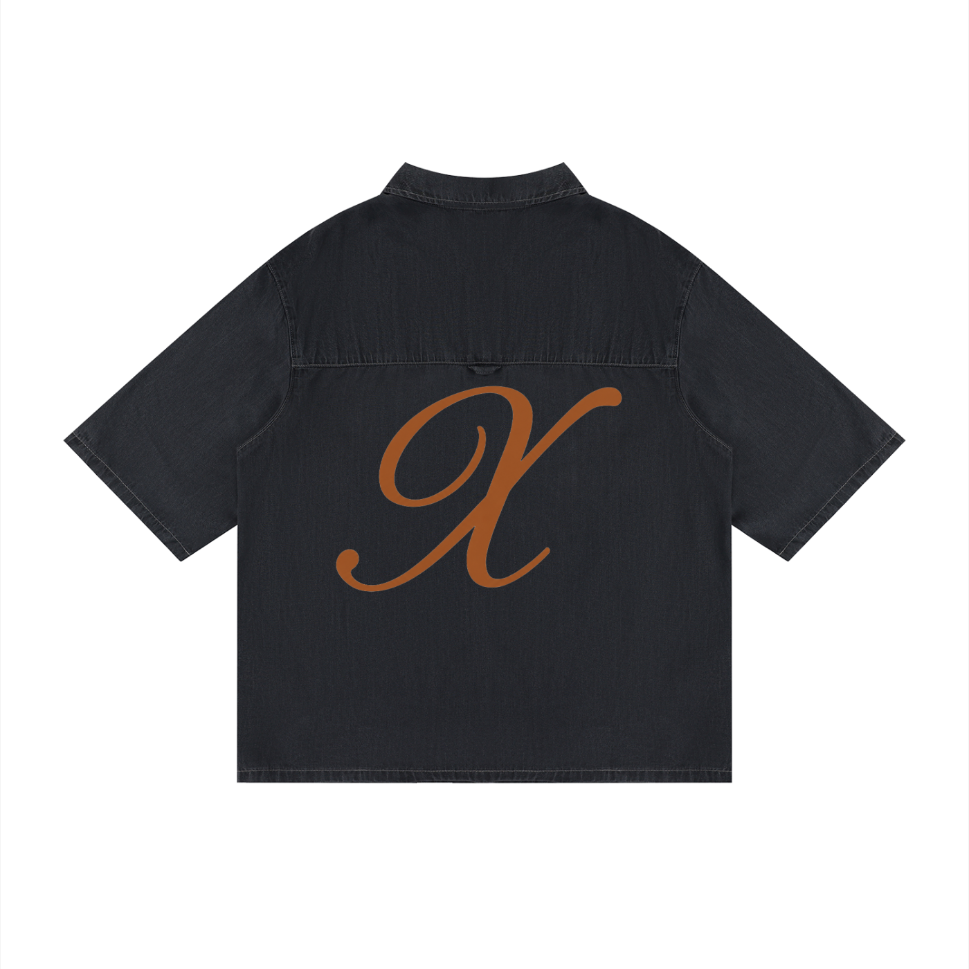 Unisex Vintage Wash Drop Shoulder Lyocell Shirt