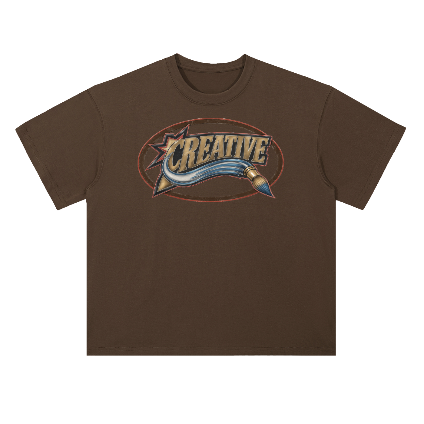 Heavyweight Drop Shoulder Cotton T-Shirt