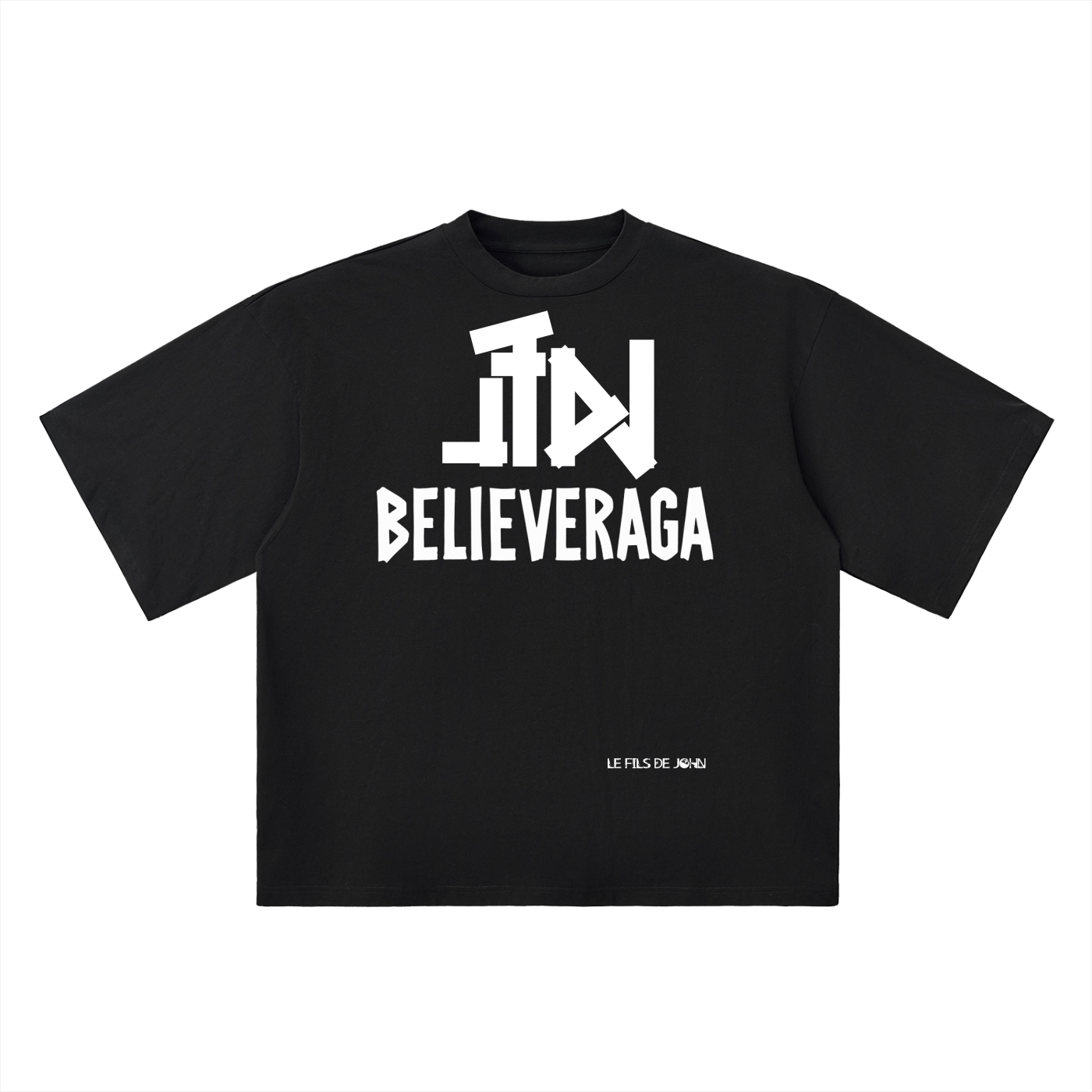 LFDJ BELIEVERAGA - Oversized Drop Shoulder T-Shirt