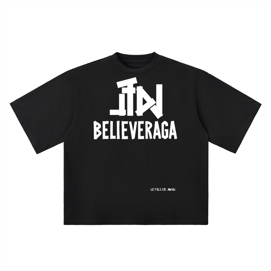 LFDJ BELIEVERAGA - Oversized Drop Shoulder T-Shirt